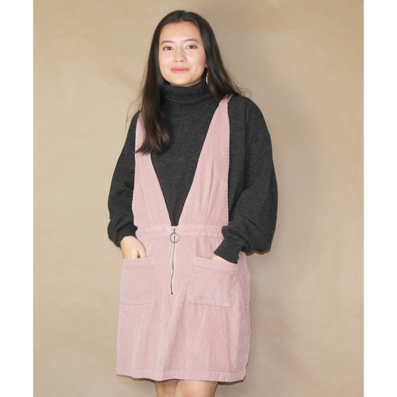 corduroy overall jumper